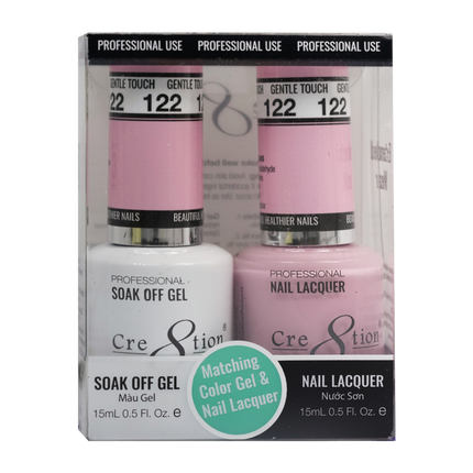 Cre8tion - Gel & Lacquer Solid Duo (#101 - #144)
