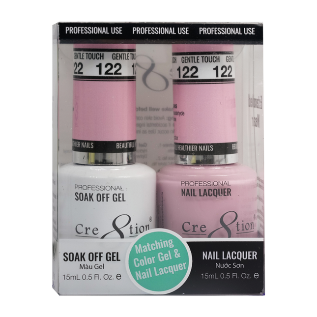Cre8tion - Gel & Lacquer Solid Duo (#101 - #144)