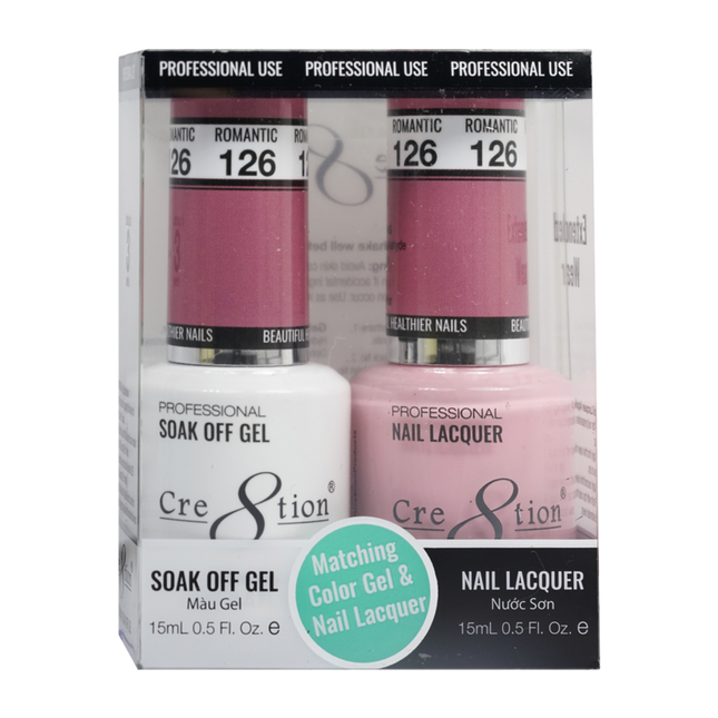 Cre8tion - Gel & Lacquer Solid Duo (#101 - #144)