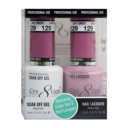 Cre8tion - Gel & Lacquer Solid Duo (#101 - #144)