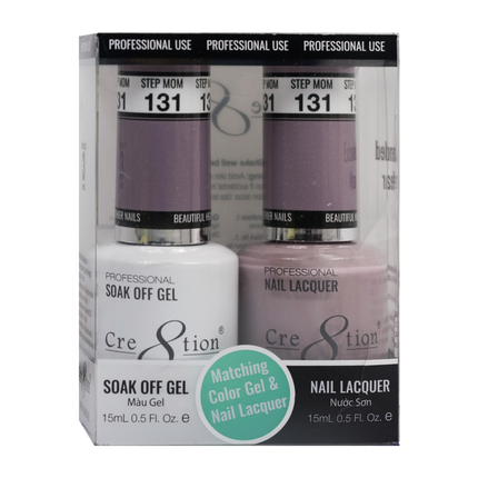 Cre8tion - Gel & Lacquer Solid Duo (#101 - #144)