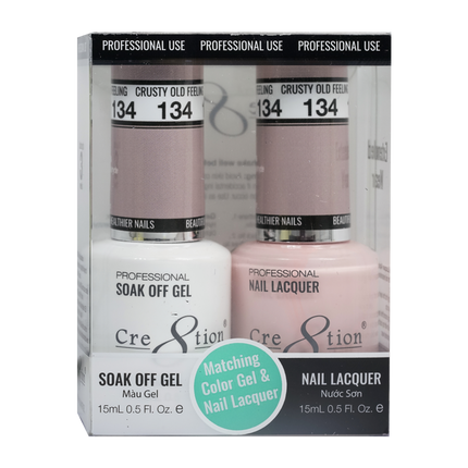 Cre8tion - Gel & Lacquer Solid Duo (#101 - #144)
