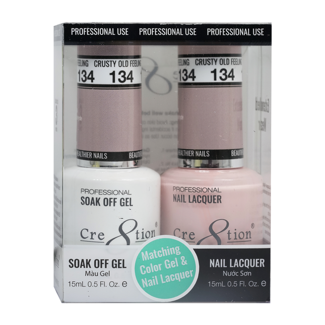 Cre8tion - Gel & Lacquer Solid Duo (#101 - #144)