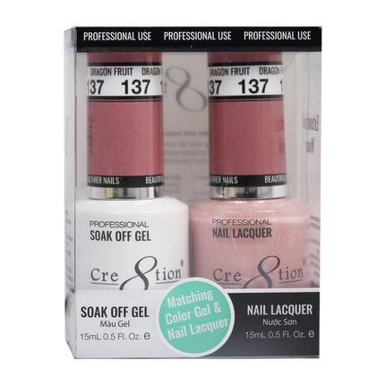 Cre8tion - Gel & Lacquer Solid Duo (#101 - #144)
