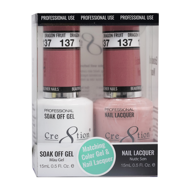 Cre8tion - Gel & Lacquer Solid Duo (#101 - #144)