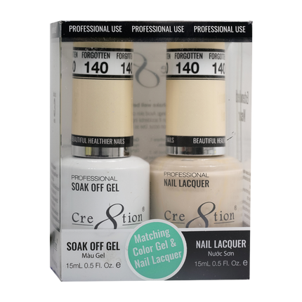 Cre8tion - Gel & Lacquer Solid Duo (#101 - #144)