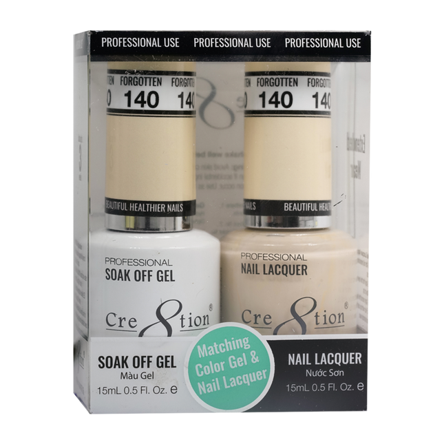 Cre8tion - Gel & Lacquer Solid Duo (#101 - #144)