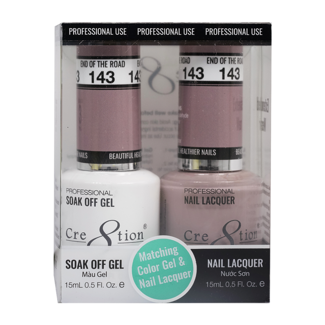Cre8tion - Gel & Lacquer Solid Duo (#101 - #144)