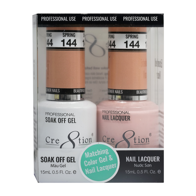 Cre8tion - Gel & Lacquer Solid Duo (#101 - #144)