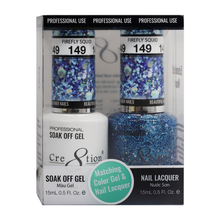 Cre8tion - Gel & Lacquer Glitter Duo (#145 - #216)