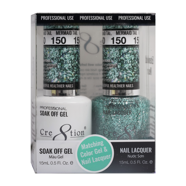 Cre8tion - Gel & Lacquer Glitter Duo (#145 - #216)