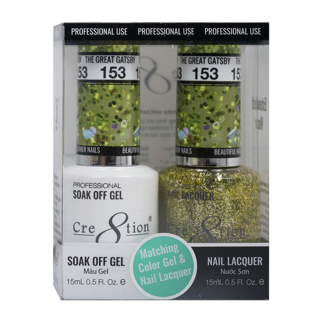 Cre8tion - Gel & Lacquer Glitter Duo (#145 - #216)