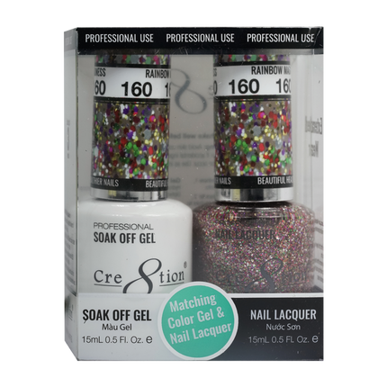 Cre8tion - Gel & Lacquer Glitter Duo (#145 - #216)