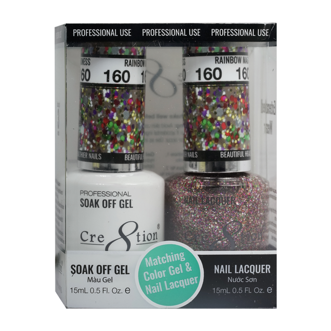 Cre8tion - Gel & Lacquer Glitter Duo (#145 - #216)