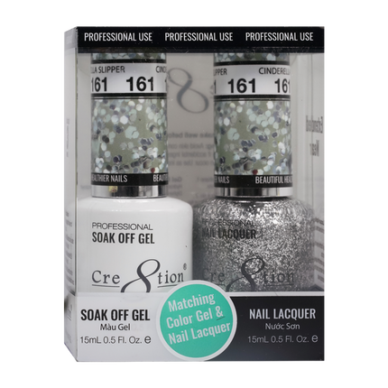 Cre8tion - Gel & Lacquer Glitter Duo (#145 - #216)