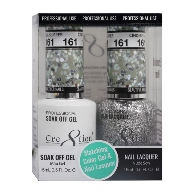 Cre8tion - Gel & Lacquer Glitter Duo (#145 - #216)
