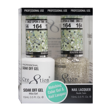 Cre8tion - Gel & Lacquer Glitter Duo (#145 - #216)