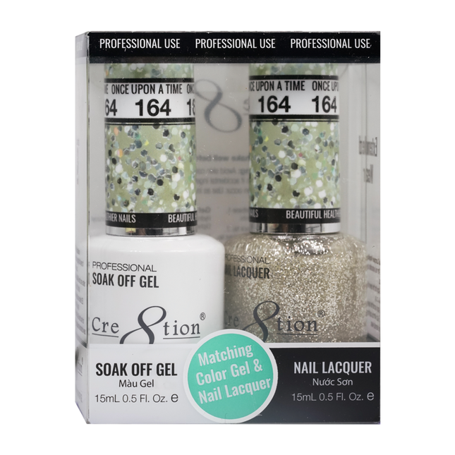 Cre8tion - Gel & Lacquer Glitter Duo (#145 - #216)