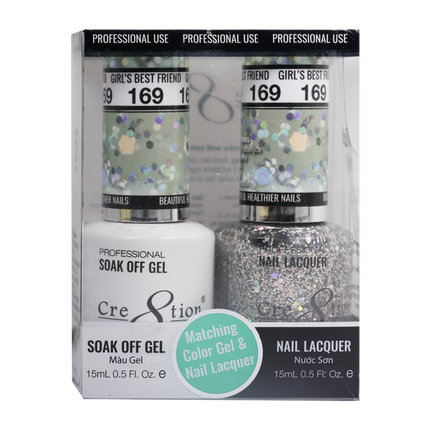 Cre8tion - Gel & Lacquer Glitter Duo (#145 - #216)