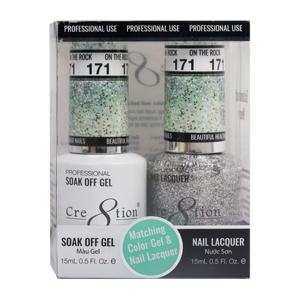 Cre8tion - Gel & Lacquer Glitter Duo (#145 - #216)