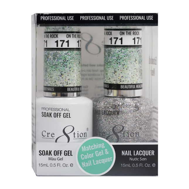 Cre8tion - Gel & Lacquer Glitter Duo (#145 - #216)