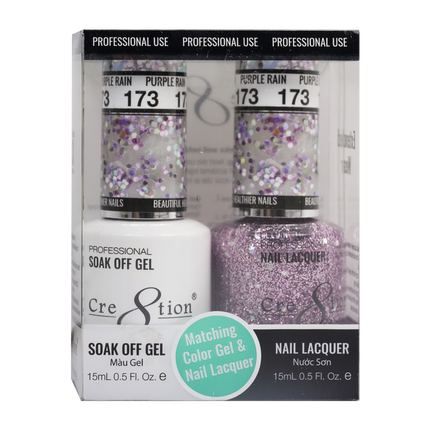 Cre8tion - Gel & Lacquer Glitter Duo (#145 - #216)