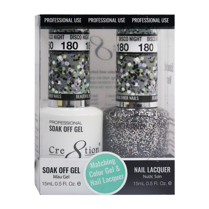 Cre8tion - Gel & Lacquer Glitter Duo (#145 - #216)