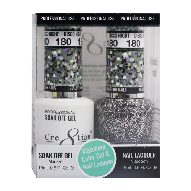 Cre8tion - Gel & Lacquer Glitter Duo (#145 - #216)