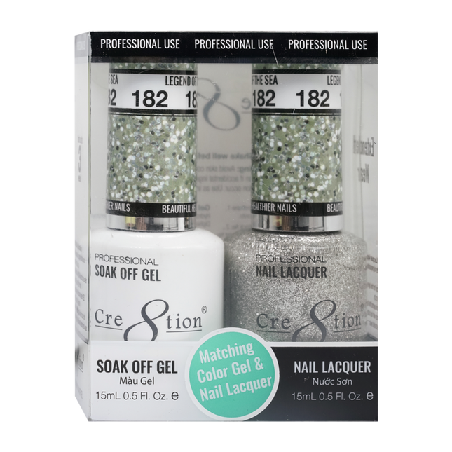 Cre8tion - Gel & Lacquer Glitter Duo (#145 - #216)
