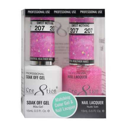 Cre8tion - Gel & Lacquer Glitter Duo (#145 - #216)