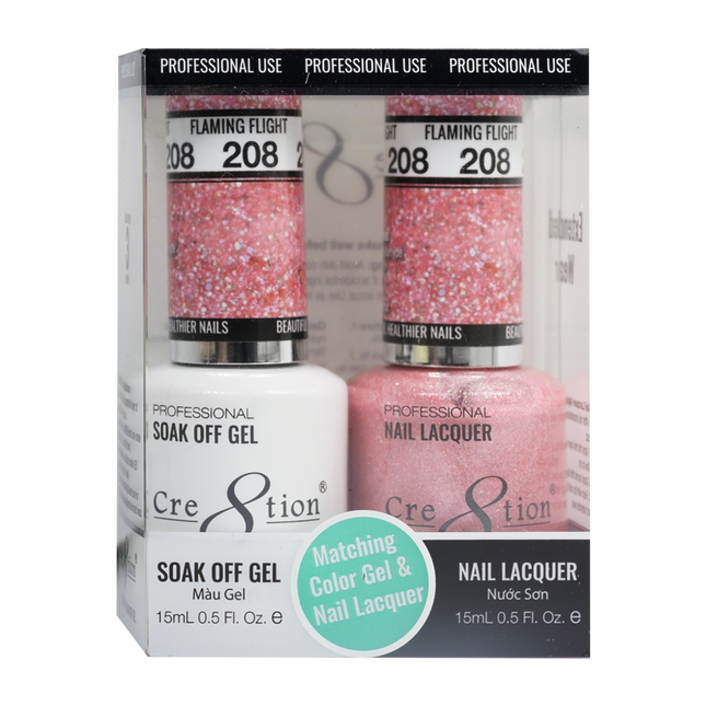 Cre8tion - Gel & Lacquer Glitter Duo (#145 - #216)