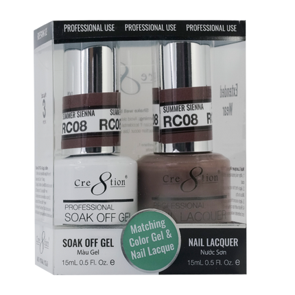 Cre8tion - Gel & Lacquer Rustic Duo (#1 to #45)