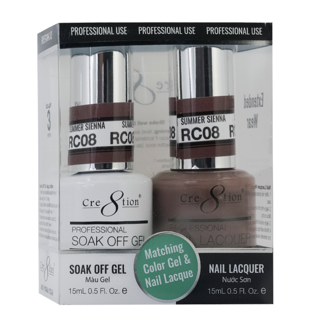 Cre8tion - Gel & Lacquer Rustic Duo (#1 to #45)