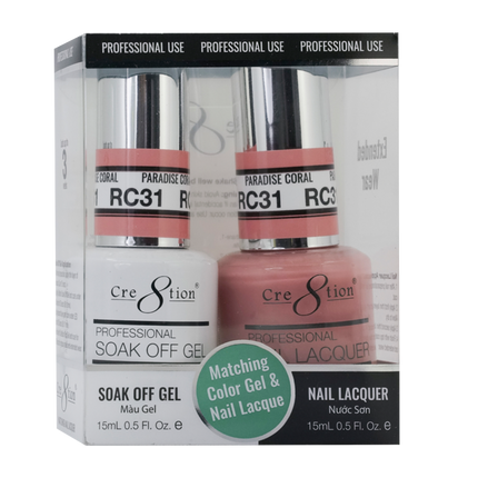 Cre8tion - Gel & Lacquer Rustic Duo (#1 to #45)