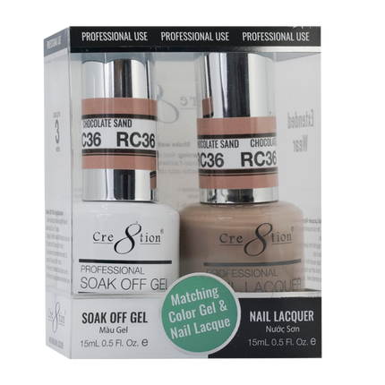 Cre8tion - Gel & Lacquer Rustic Duo (#1 to #45)