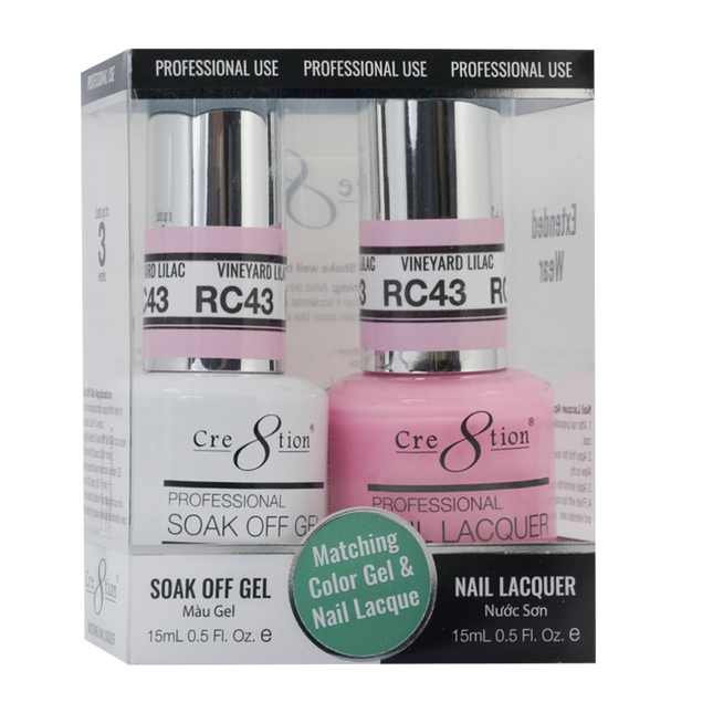 Cre8tion - Gel & Lacquer Rustic Duo (#1 to #45)