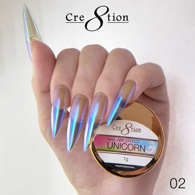 Cre8tion - Nail Art Unicorn Effect Full Set (18 Colors)