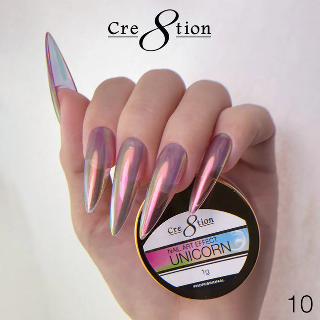 Cre8tion - Nail Art Unicorn Effect Full Set (18 Colors)