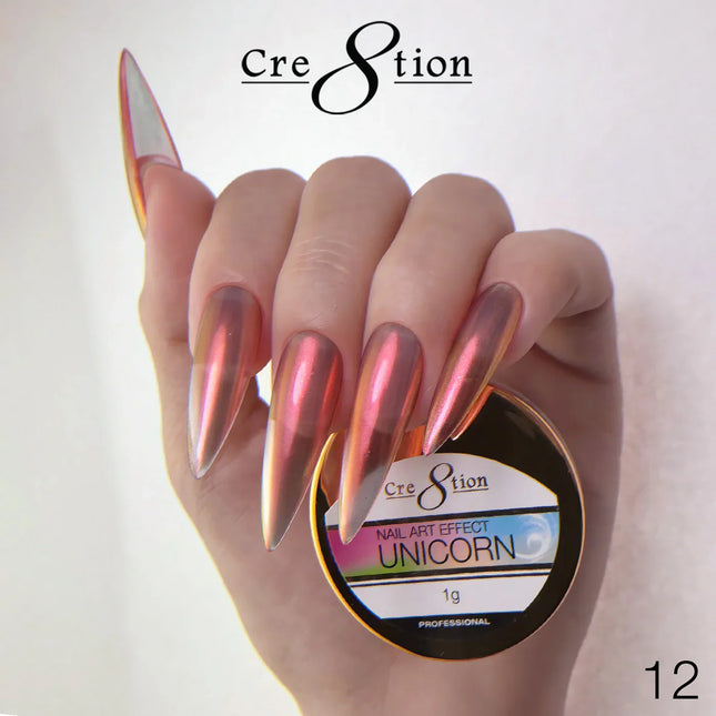 Cre8tion - Nail Art Unicorn Effect Full Set (18 Colors)