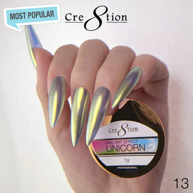 Cre8tion - Nail Art Unicorn Effect Full Set (18 Colors)