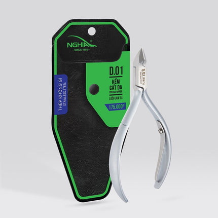 NGHIA Stainless Steel Cuticle Nipper D01