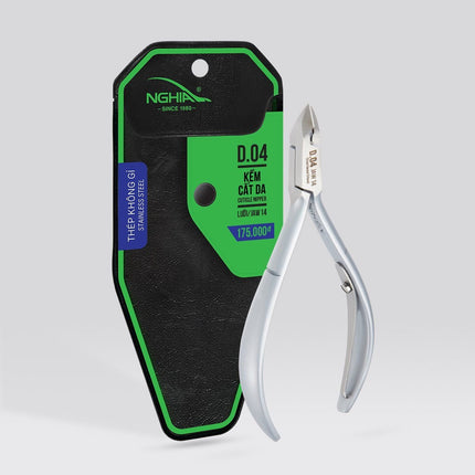 NGHIA Stainless Steel Cuticle Nipper D04