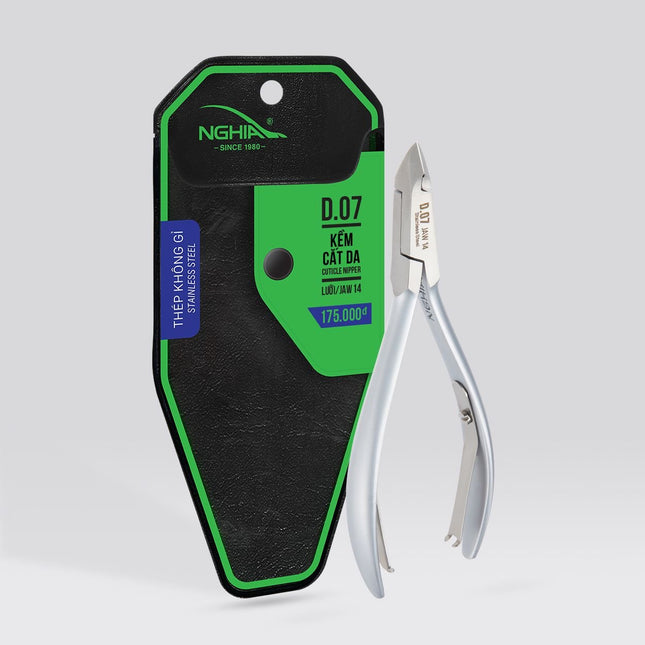 NGHIA Stainless Steel Cuticle Nipper D07