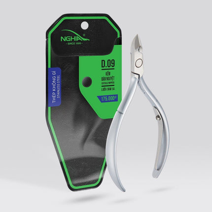 NGHIA Stainless Steel Cuticle Nipper D09