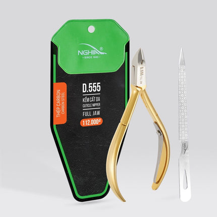 NGHIA Stainless Steel Cuticle Nipper D555