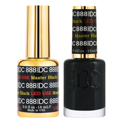 DND - DC Gel Duo - #888 Master Black (15ml)