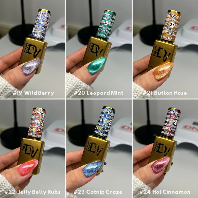 DND - DIVA Cat Eye Candy Full Set 12 Colors (#13 - #24)