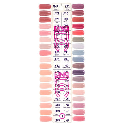 DND - DC Gel & Lacquer Duo Full Set 36 Colors (#1, #2, #3)