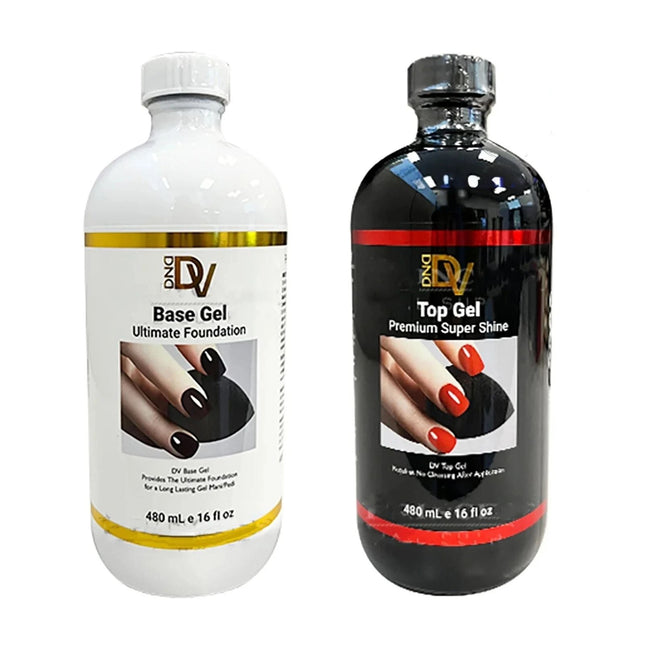 DND - DIVA Base, Top Refill 16oz + 8 Small Bottles (NEW)