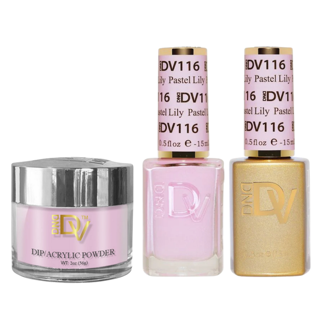 DND - DIVA Gel & Lacquer & Dip Trio (#73 - #145) - NEW 2025